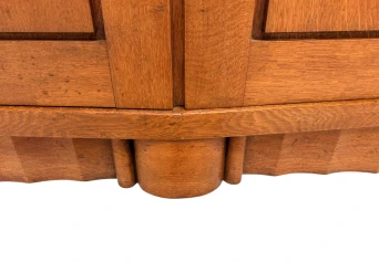 Art Deco Amsterdamse School Bookcase by Hildo Krop for Gebroeders Monsieur